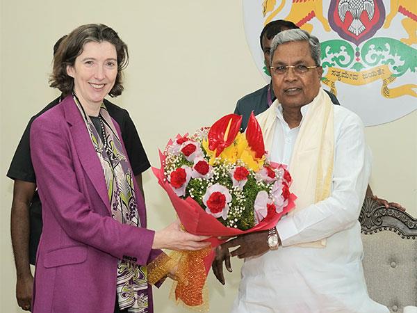 Karnataka CM Siddaramaiah meets UK envoy Lindy Cameron, highlights state's 